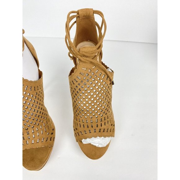 Aldo Riley 28 Brown High Heels With Box Sz. 6.5 - Picture 5 of 8